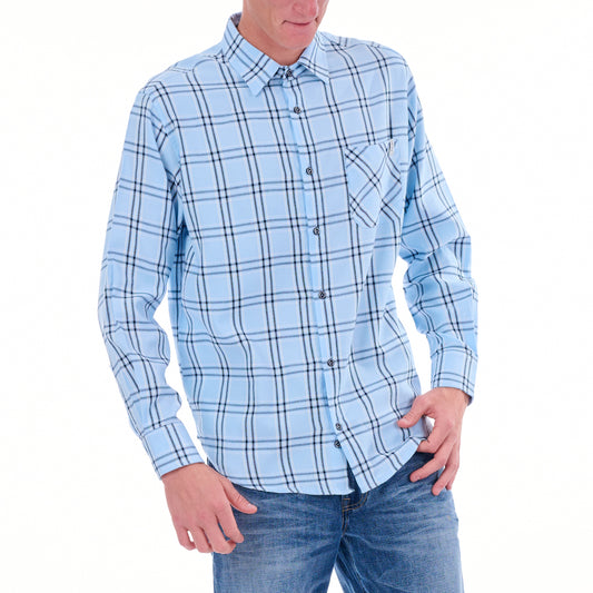 Rock Star Long Sleeve Check Shirt