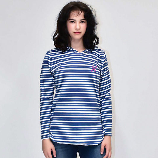 Women's Oceans Stripe Tee