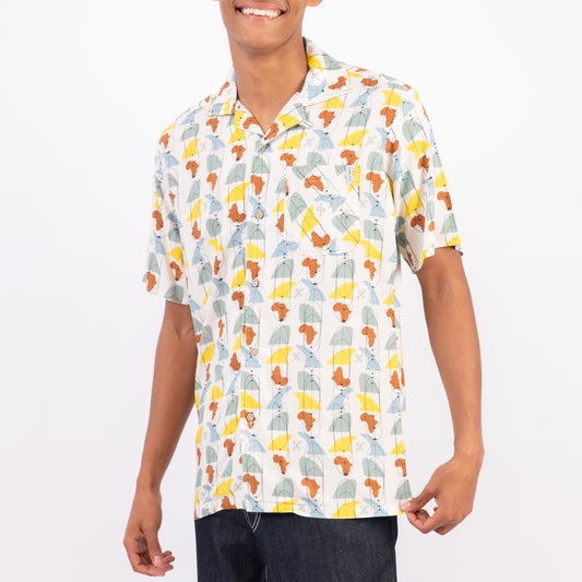 Fin Short Sleeve Woven Shirt