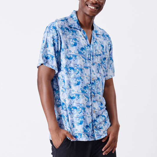Show Me The Money Short Sleeve Woven Shirt