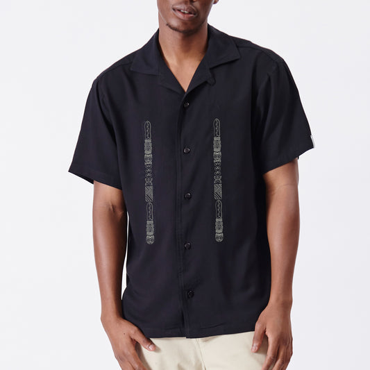 Cuban Short Sleeve Woven Shirt