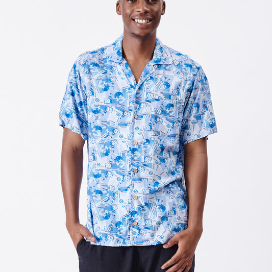 Show Me The Money Short Sleeve Woven Shirt