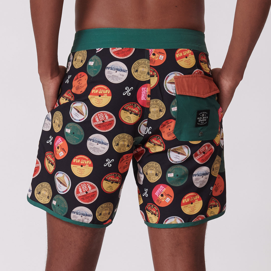 Vinyl Scallop Boardshort