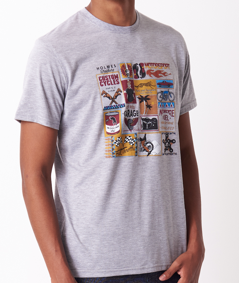 Hotrod block tee