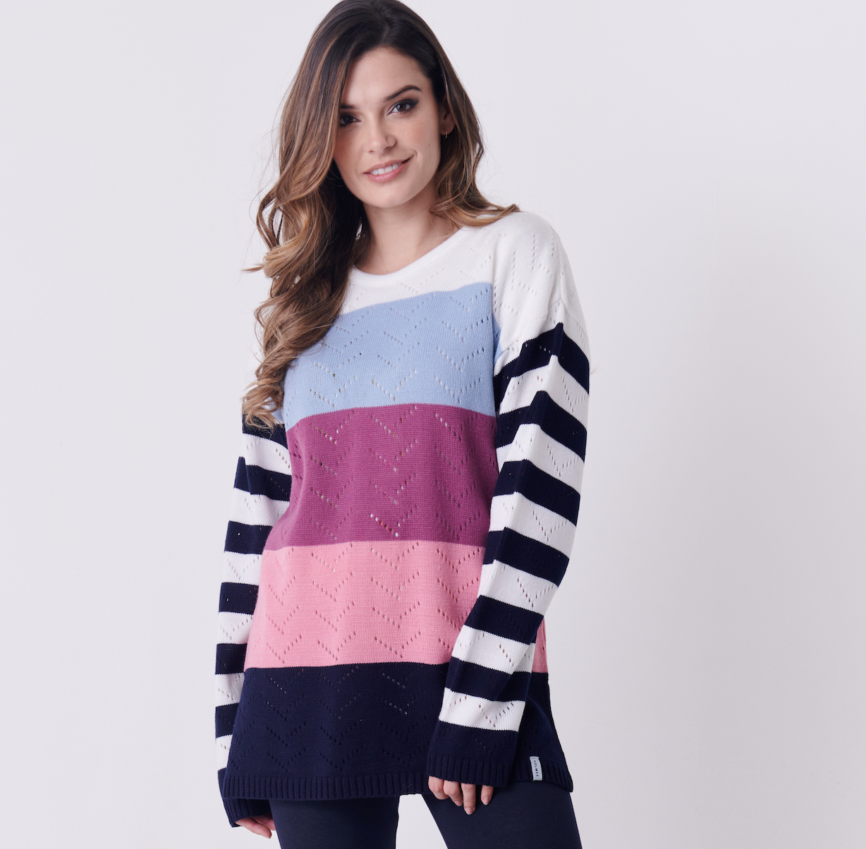 Slouchy Stripes Jersey