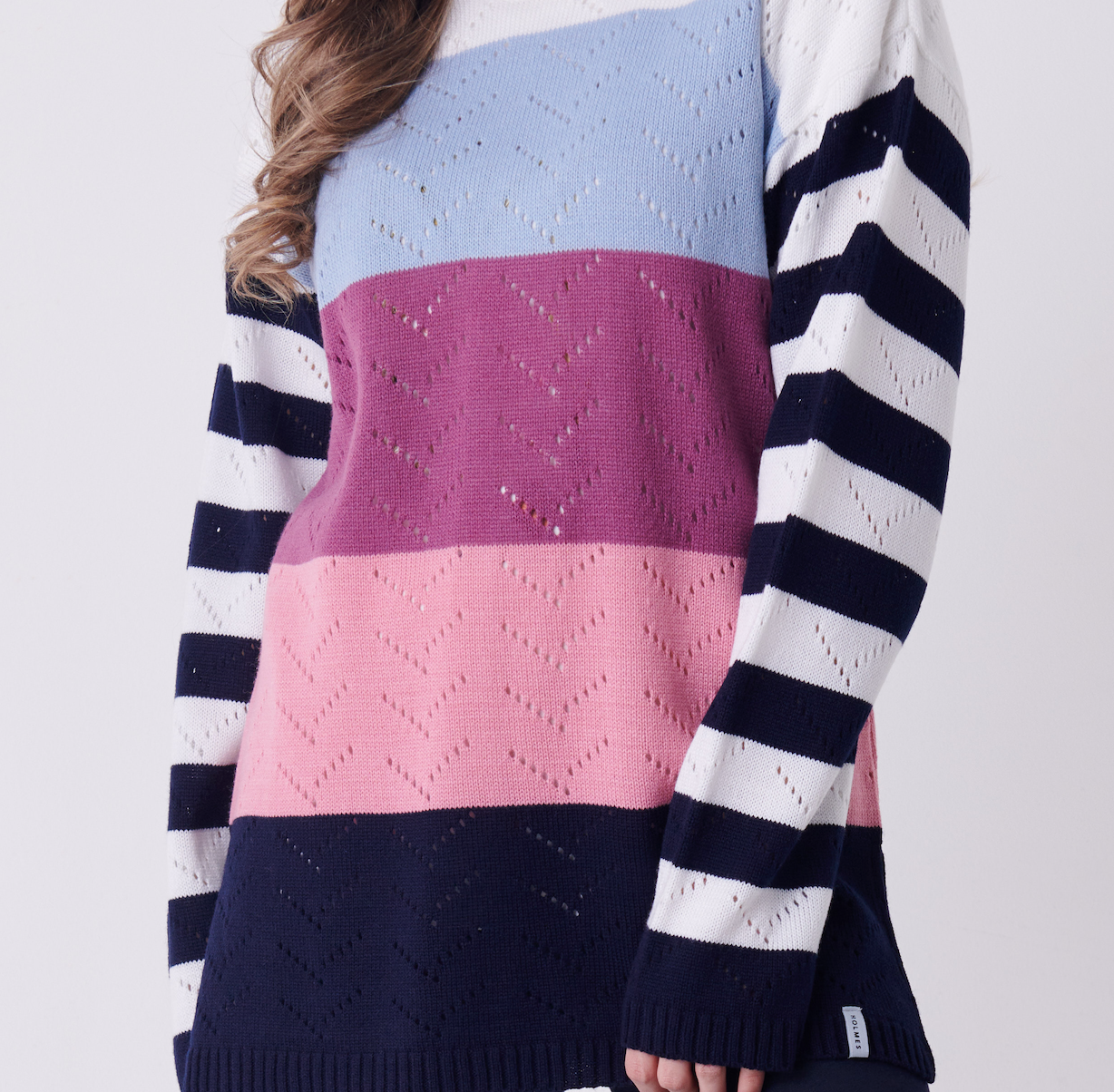 Slouchy Stripes Jersey