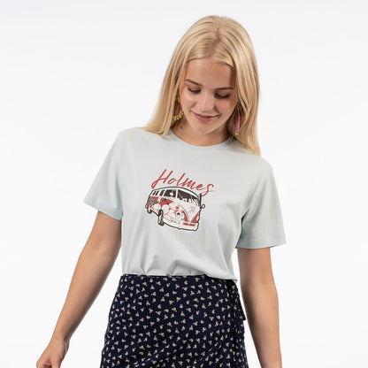 Women's Flower Combi Tee