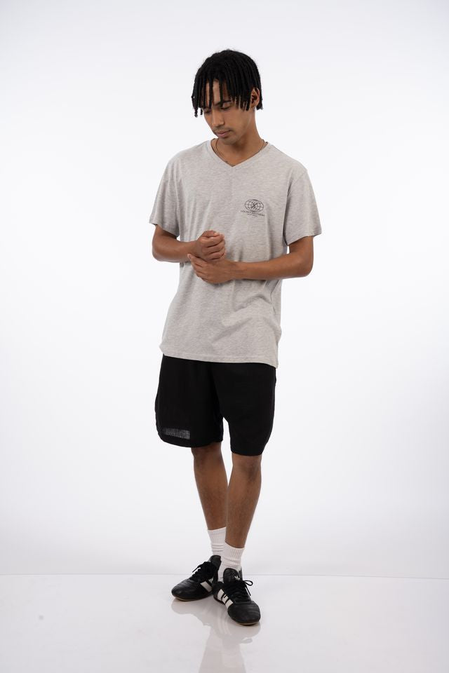 Globe V Neck Tee