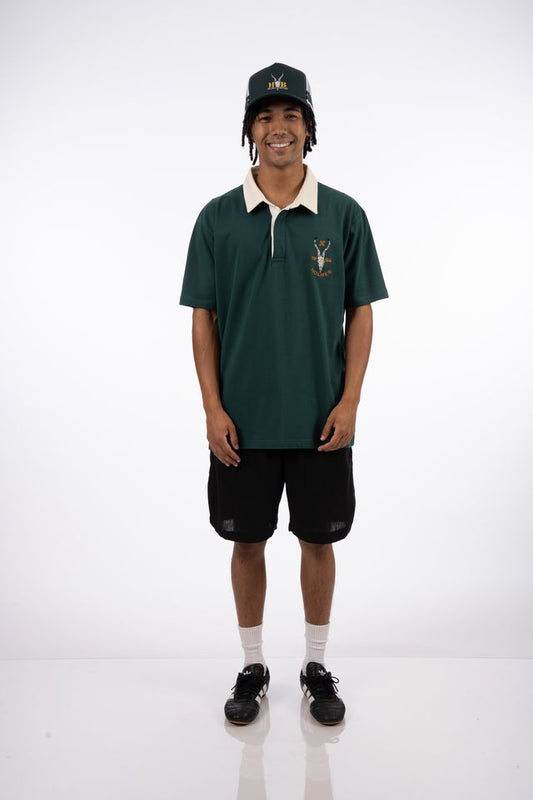 Rugby Skull Golfer