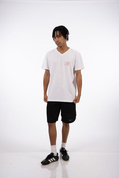Globe V Neck Tee