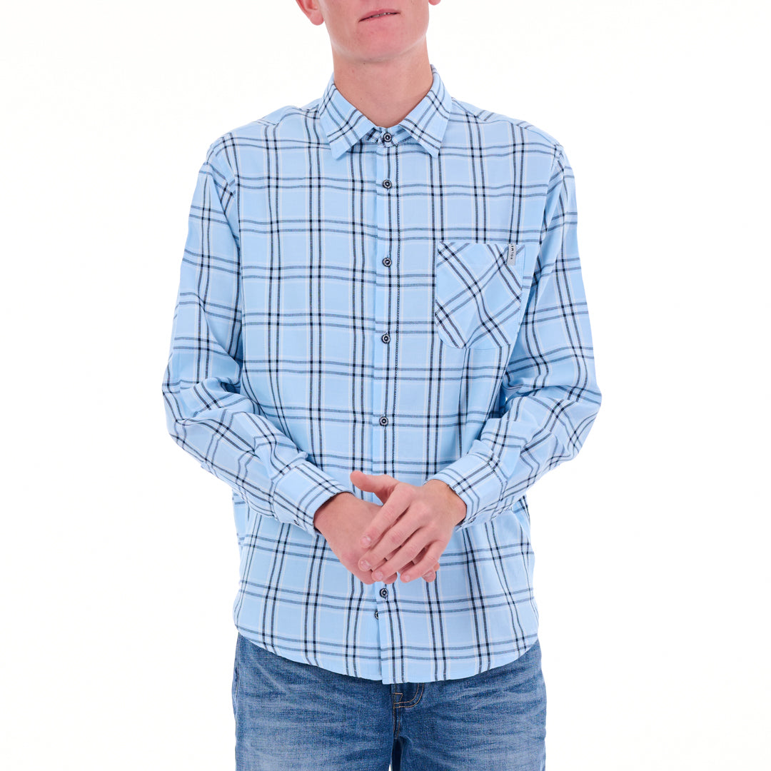 Rock Star Long Sleeve Check Shirt