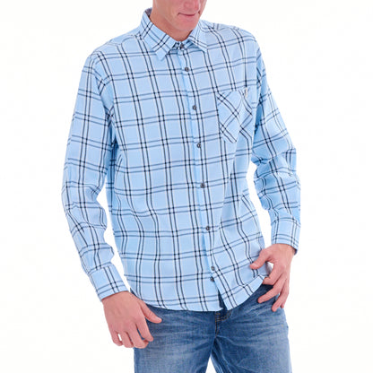 Rock Star Long Sleeve Check Shirt