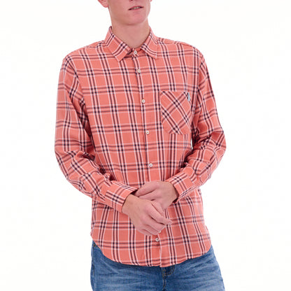 Rock Star Long Sleeve Check Shirt