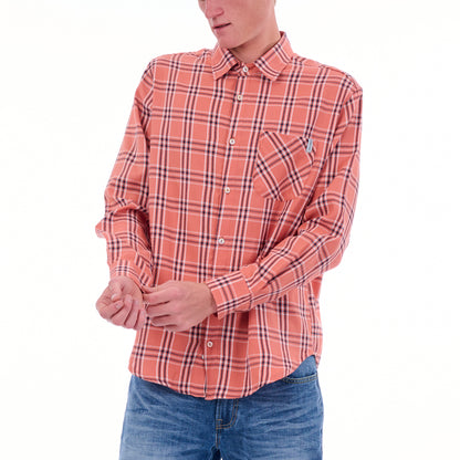 Rock Star Long Sleeve Check Shirt