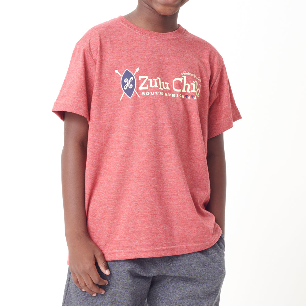 Holmes Bros African Inspired Zulu Child Print Boys T-shirt