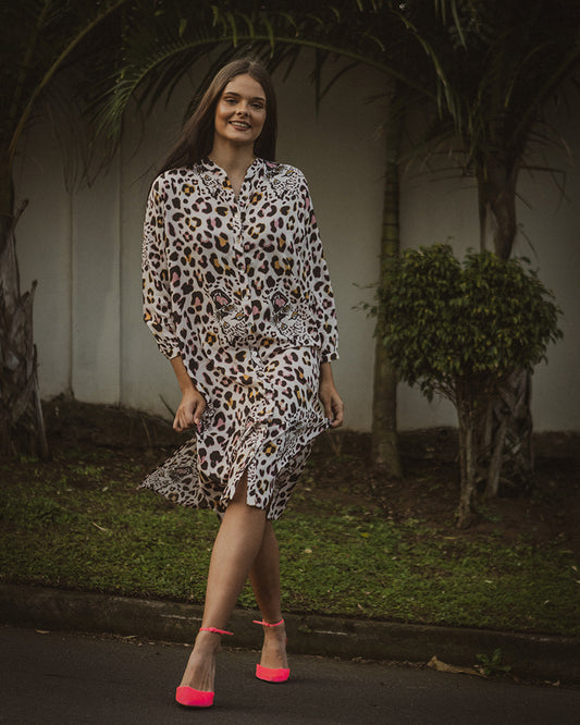 Women's Big Leopard Dress