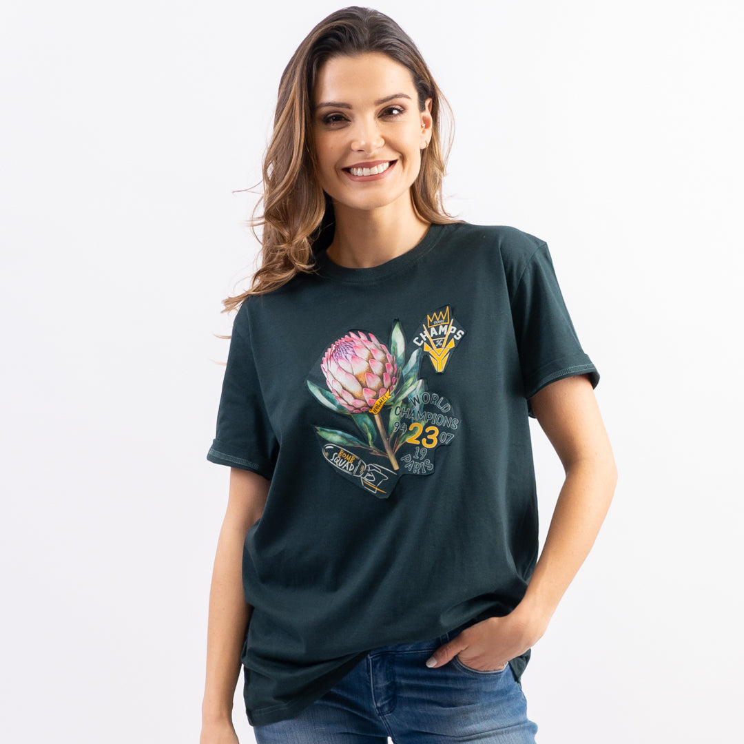Women's Springbok Protea Tee