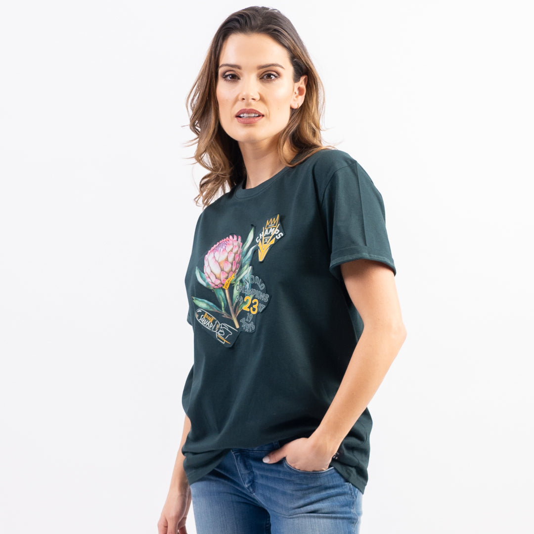 Women's Springbok Protea Tee