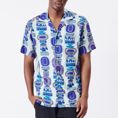 Kiwi Fruit Short Sleeve Woven Shirt