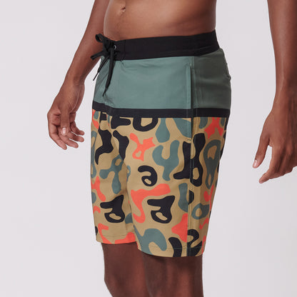 Apocolypse Neon Boardshort