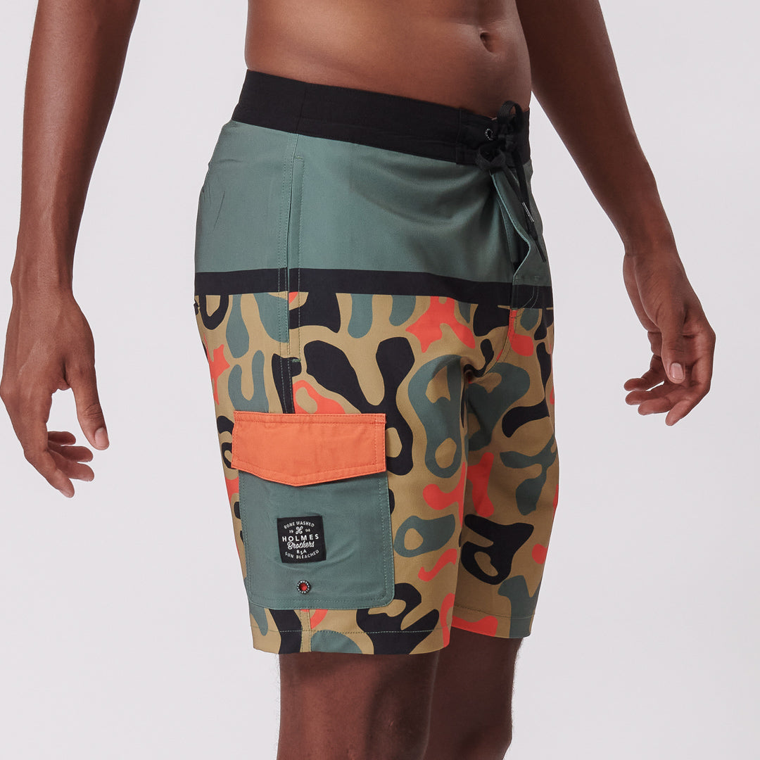 Apocolypse Neon Boardshort