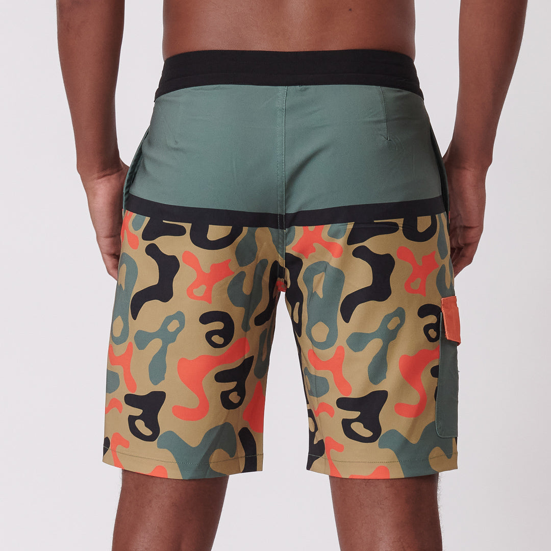 Apocolypse Neon Boardshort