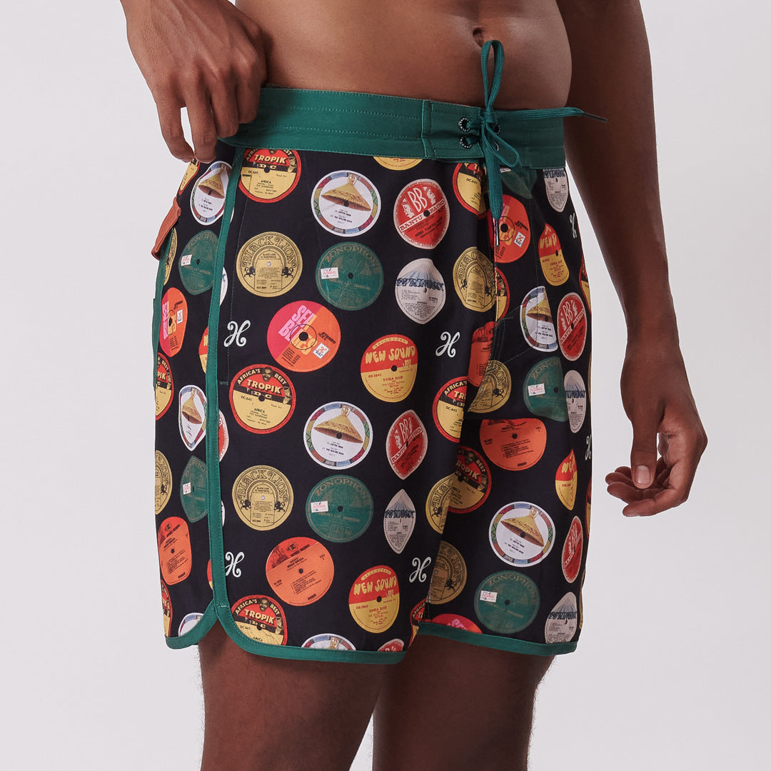 Vinyl Scallop Boardshort