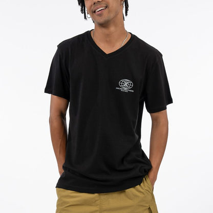 Globe V Neck Tee