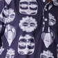 Mask Print Short-Sleeve Golfer Shirt