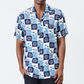 Holmes Bros Aloe Cocktail Button Up Short-Sleeve Shirt