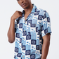 Holmes Bros Aloe Cocktail Button Up Short-Sleeve Shirt