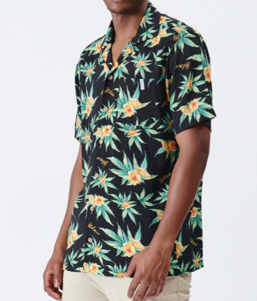 Holmes Bros Doobie Hawaiian shirtShirt Button Up Short-Sleeve Shirt