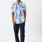 Holmes Bros Fish Hawaiian shirtShirt Button Up Short-Sleeve Shirt (Copy)