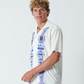 Holmes Afro Bowling Shirt Button Up Short-Sleeve Shirt