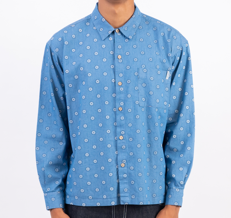 Holmes Circle Shirt Button Up Short-Sleeve Shirt