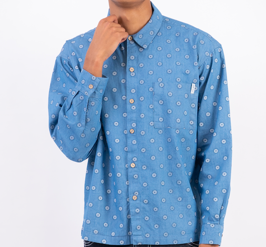 Holmes Circle Shirt Button Up Short-Sleeve Shirt