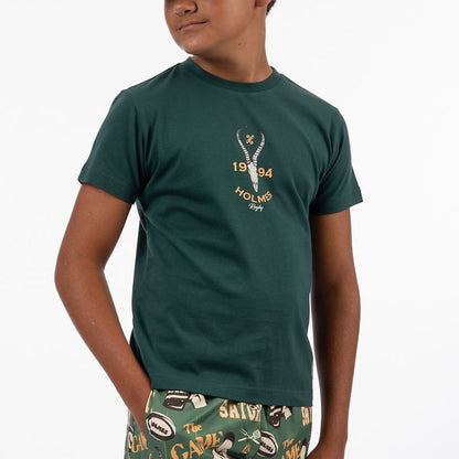 Boy's Skull Rugby Tee