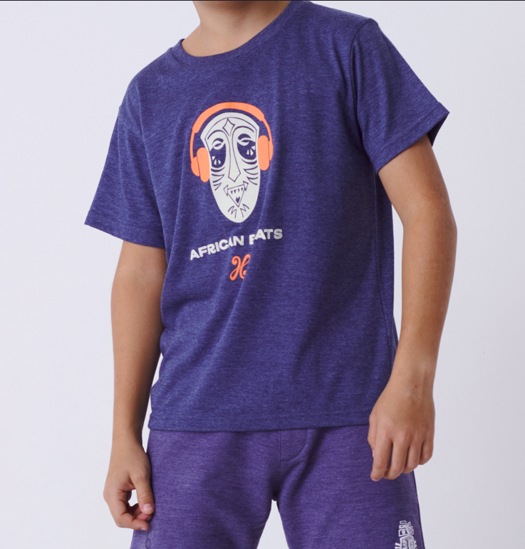 Boys Headphones Mask T-Shirt