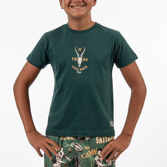 Boy's Skull Rugby Tee