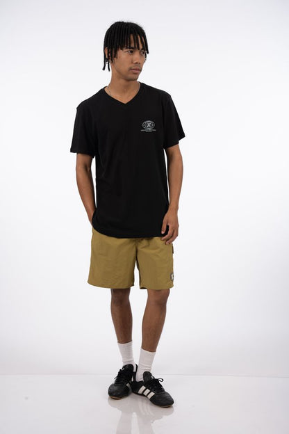 Globe V Neck Tee