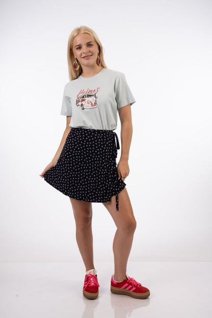 Women's Flower Combi Tee